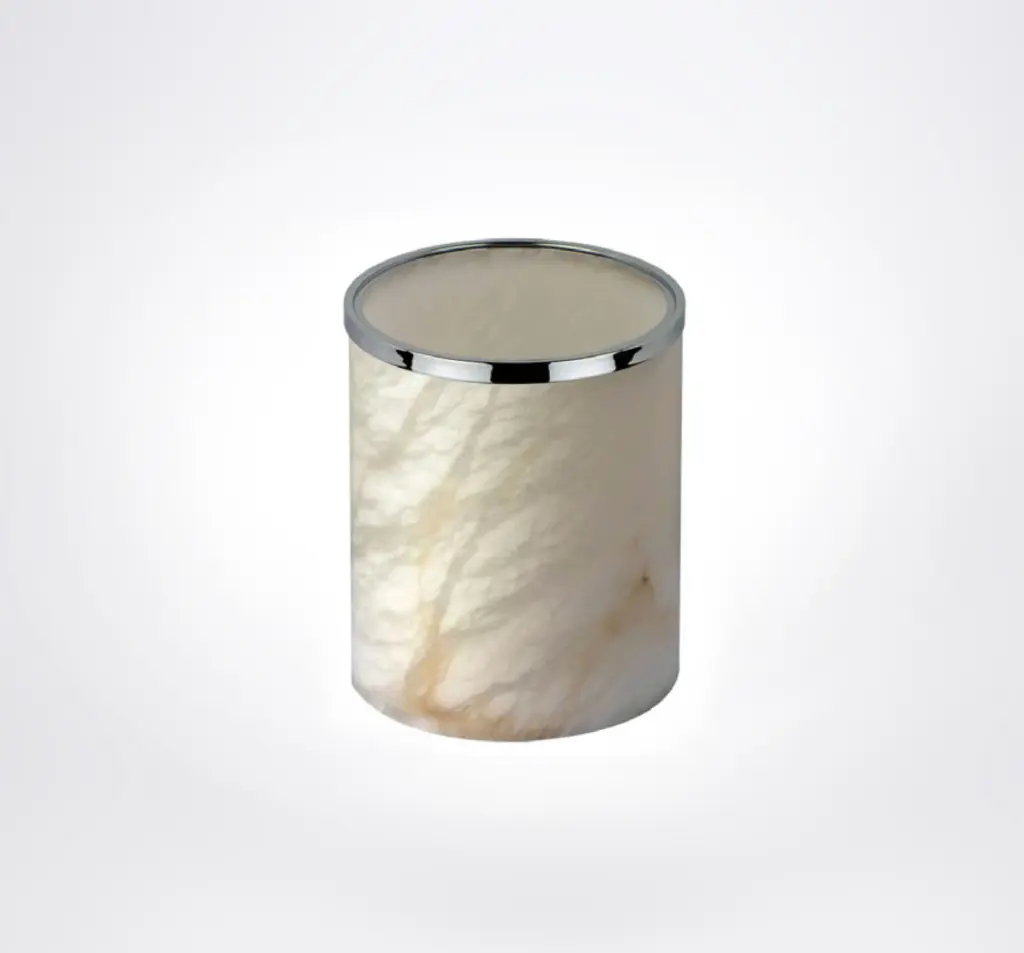 Alabaster- Waste Bin