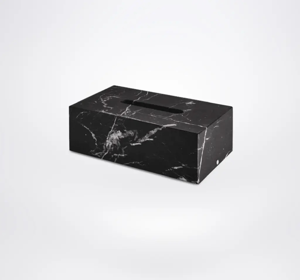 [87820/CR] Marquina - Tissue Box (Polished Chrome)